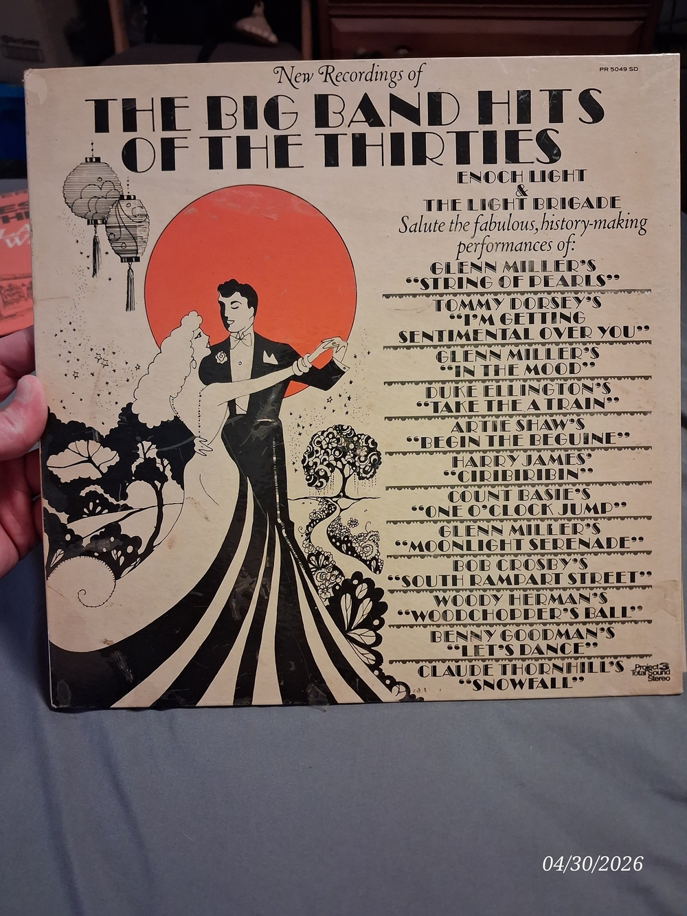 The Big Band Hits of the Thirties Vintage Album